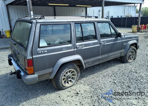 1989 Jeep Cherokee Laredo из США, поврежденный, VIN 1J4FJ58L6KL544842
